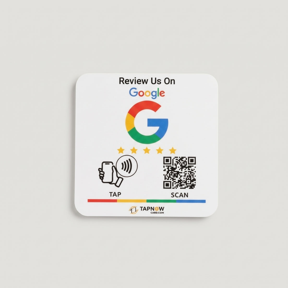 TapNow Signature White Plate