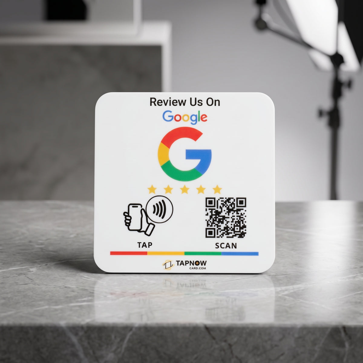 TapNow Signature White Plate