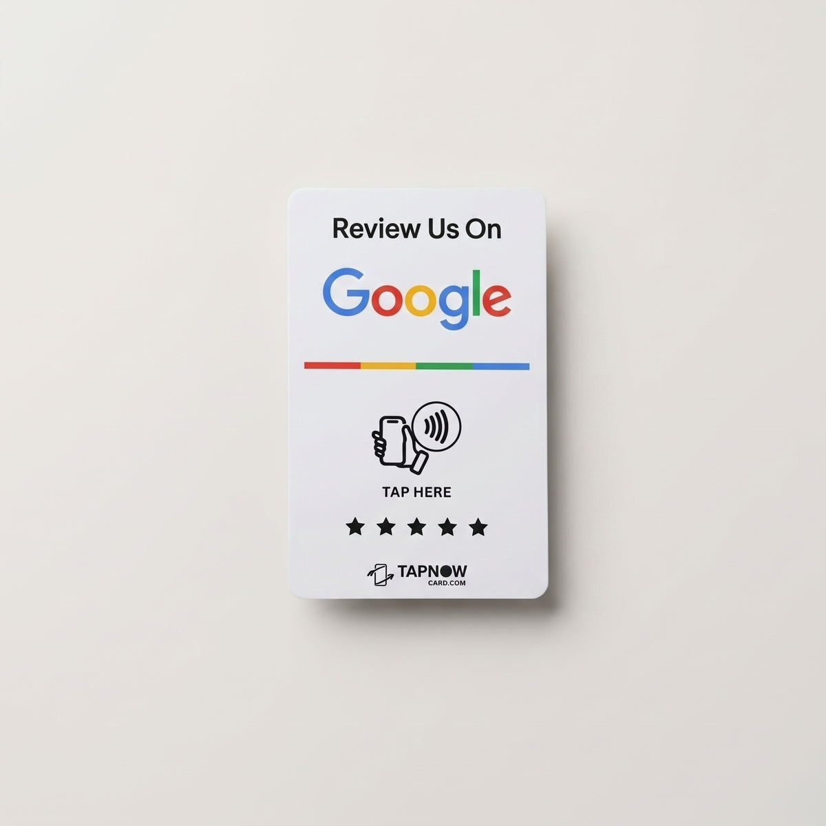 TapNow Classic White Card